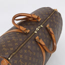 LOUIS VUITTON Monogram Keepall 55 Boston Bag M41424 LV Auth 205394-6