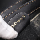 GUCCI Micro GG Supreme Hand Bag PVC Black Gold 000 46 4857 Auth 205404-25