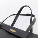 GUCCI Micro GG Supreme Hand Bag PVC Black Gold 000 46 4857 Auth 205404-8
