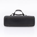 GUCCI Micro GG Supreme Hand Bag PVC Black Gold 000 46 4857 Auth 205404-9