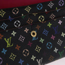 LOUIS VUITTON Multicolor Portefeiulle Sarah Wallet M60668 LV Auth 205408A-9