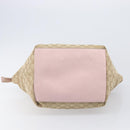 GUCCI GG Canvas Sherry Line Hand Bag Beige Gold 131230 Auth 205412-11