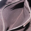 GUCCI GG Canvas Sherry Line Hand Bag Beige Gold 131230 Auth 205412-26