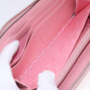 GUCCI Long Wallet Leather Pink Silver 443123 Auth 205414M-20