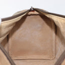 GUCCI GG Supreme Web Sherry Line Hand Bag PVC Beige Gold 40 02 007 Auth 205416-24
