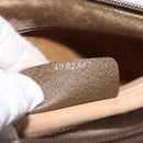 GUCCI GG Supreme Web Sherry Line Hand Bag PVC Beige Gold 40 02 007 Auth 205416-12