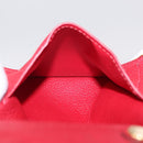 LOUIS VUITTON Empreinte Portefeuille Victorine Wallet Red M62554 LV Auth 205417M-22