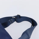 PRADA Backpack Nylon Blue Silver Auth 205419A-15
