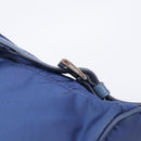 PRADA Backpack Nylon Blue Silver Auth 205419A-9