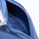 PRADA Backpack Nylon Blue Silver Auth 205419A-32