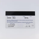 PRADA Backpack Nylon Blue Silver Auth 205419A-12