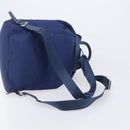 PRADA Backpack Nylon Blue Silver Auth 205419A-8