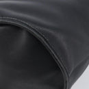 Coach Shoulder Bag Leather Black Gold Auth 205420-12