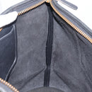 Coach Shoulder Bag Leather Black Gold Auth 205420-20
