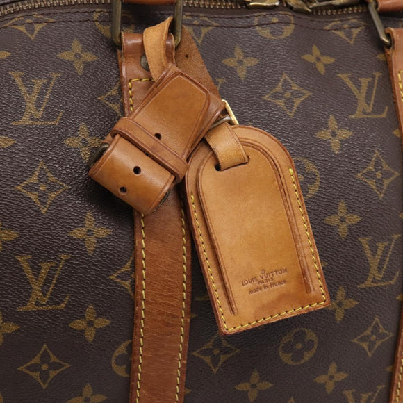 LOUIS VUITTON Monogram Keepall 50 Boston Bag M41426 LV Auth 205423