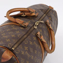 LOUIS VUITTON Monogram Keepall 50 Boston Bag M41426 LV Auth 205423-6