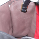 FENDI Peek A Boo X-Rite Hand Bag Leather Black Gold Auth 205424V-20