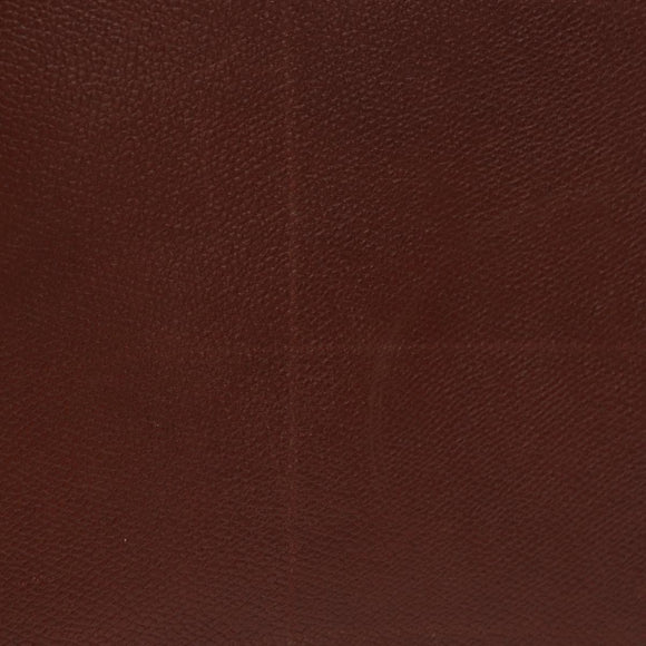 Saint Laurent Business Bag Leather 2way Brown Gold Auth 205426