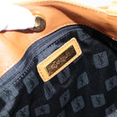 Saint Laurent Tote Bag PVC Canvas Black Gold Auth 205428-24