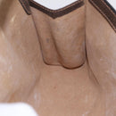 GUCCI GG Supreme Web Sherry Line Bag PVC Beige Gold 84 014 3087 25 Auth 205430-19