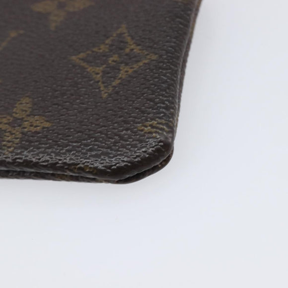 LOUIS VUITTON Monogram Pochette Cles Coin Purse M62650 LV Auth 205446
