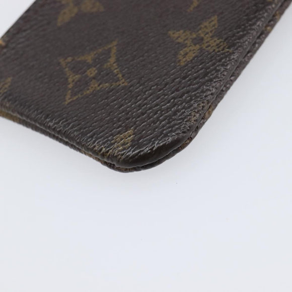 LOUIS VUITTON Monogram Pochette Cles Coin Purse M62650 LV Auth 205446