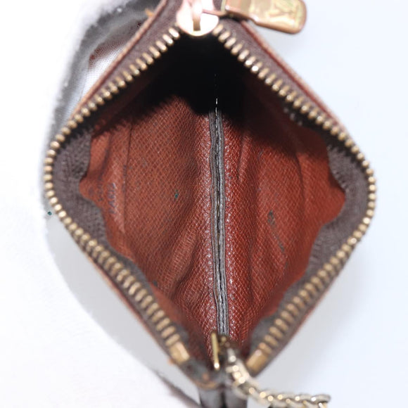 LOUIS VUITTON Monogram Pochette Cles Coin Purse M62650 LV Auth 205446