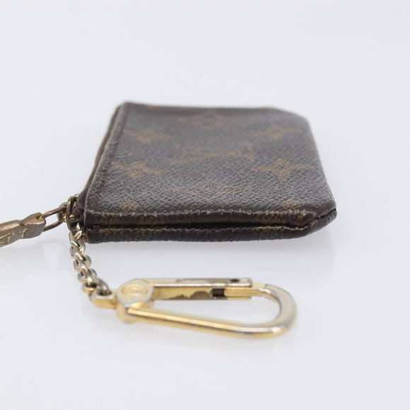 LOUIS VUITTON Monogram Pochette Cles Coin Purse M62650 LV Auth 205446