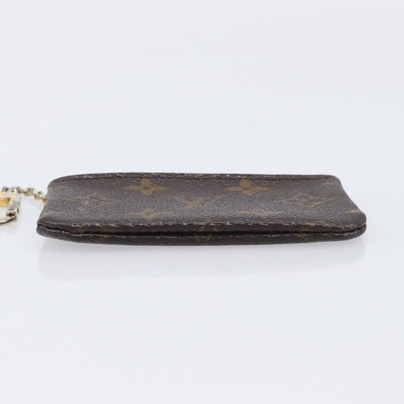 LOUIS VUITTON Monogram Pochette Cles Coin Purse M62650 LV Auth 205446
