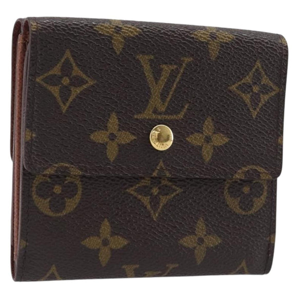 LOUIS VUITTON Porte Monnaie Bier Cartes Crdit Wallet M61652 LV Auth 205447A