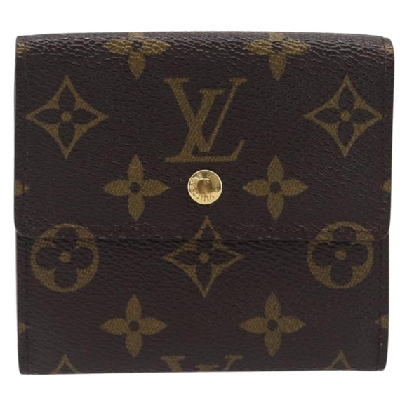 LOUIS VUITTON Porte Monnaie Bier Cartes Crdit Wallet M61652 LV Auth 205447A