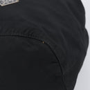 PRADA Purse Pouch Nylon Black Silver Auth 205450A-7