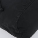 PRADA Purse Pouch Nylon Black Silver Auth 205450A-14
