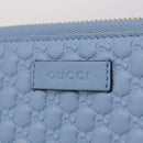 GUCCI Micro GG Supreme Guccissima Wallet Leather Outlet 449391 Auth 205453V-18