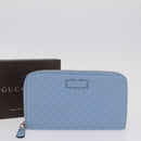 GUCCI Micro GG Supreme Guccissima Wallet Leather Outlet 449391 Auth 205453V-12