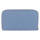 GUCCI Micro GG Supreme Guccissima Wallet Leather Outlet 449391 Auth 205453V-2