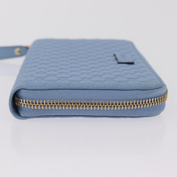 GUCCI Micro GG Supreme Guccissima Wallet Leather Outlet 449391 Auth 205453V