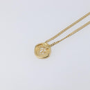 Christian Dior Necklace metal Gold Auth 205462-10