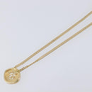 Christian Dior Necklace metal Gold Auth 205462-11