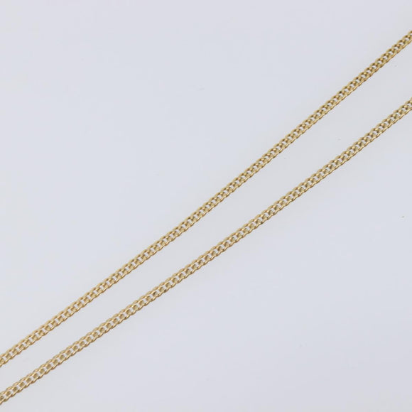 Christian Dior Necklace metal Gold Auth 205462