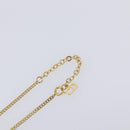 Christian Dior Necklace metal Gold Auth 205462-14