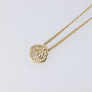 Christian Dior Necklace metal Gold Auth 205462-3