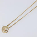 Christian Dior Necklace metal Gold Auth 205462-4