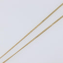 Christian Dior Necklace metal Gold Auth 205462-5