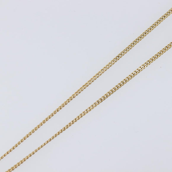 Christian Dior Necklace metal Gold Auth 205462