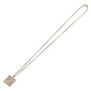 CHANEL Necklace metal Gold CC Auth 205465M-2