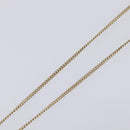 CHANEL Necklace metal Gold CC Auth 205465M-6
