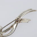 Tiffany & Co. Ribbon Brooch Ag925 Silver Auth 205466M-12