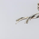 Tiffany & Co. Ribbon Brooch Ag925 Silver Auth 205466M-3