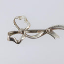 Tiffany & Co. Ribbon Brooch Ag925 Silver Auth 205466M-9
